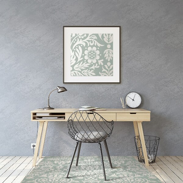 Tapis bureau Motif floral
