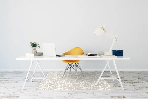 Tapis de chaise de bureau Motif de papier peint ALA