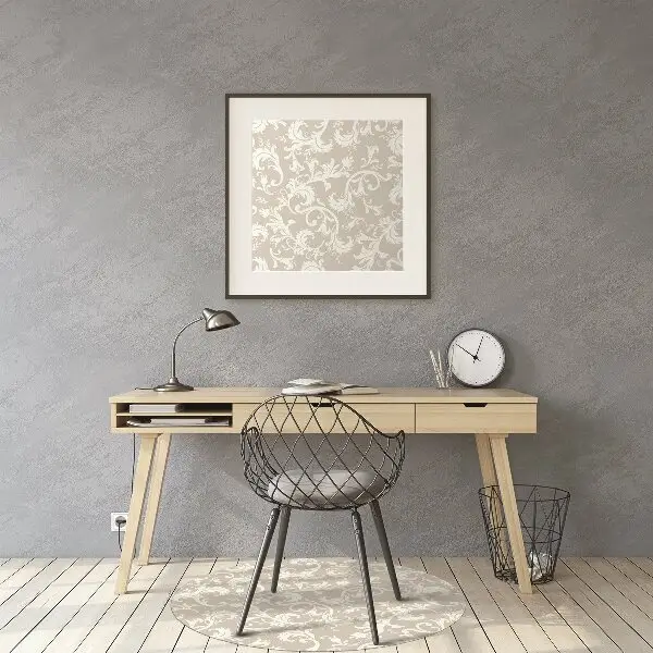Tapis de chaise de bureau Motif de papier peint ALA