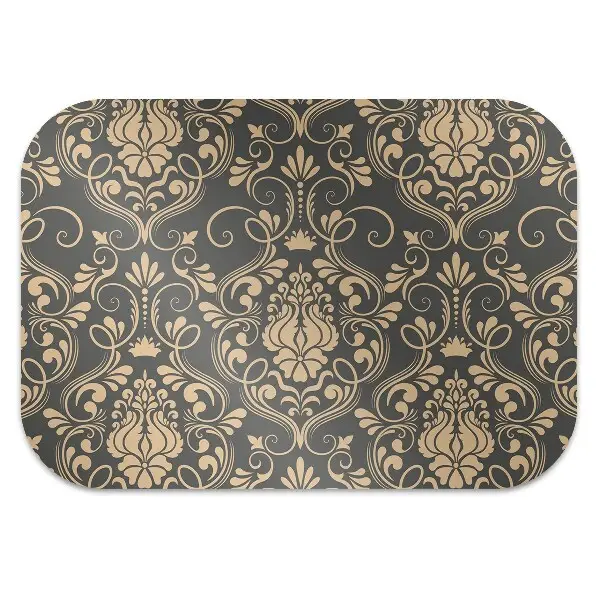 Tapis pour chaise de bureau Ornement doré