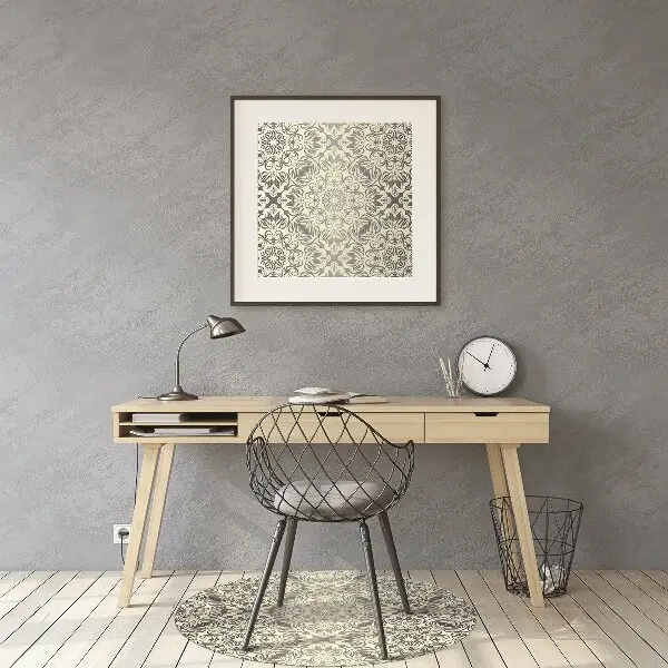 Tapis bureau Motif floral