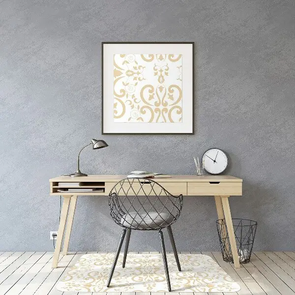 Tapis bureau Modèle baroque