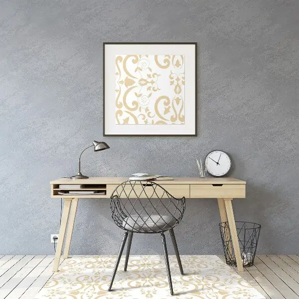 Tapis bureau Modèle baroque