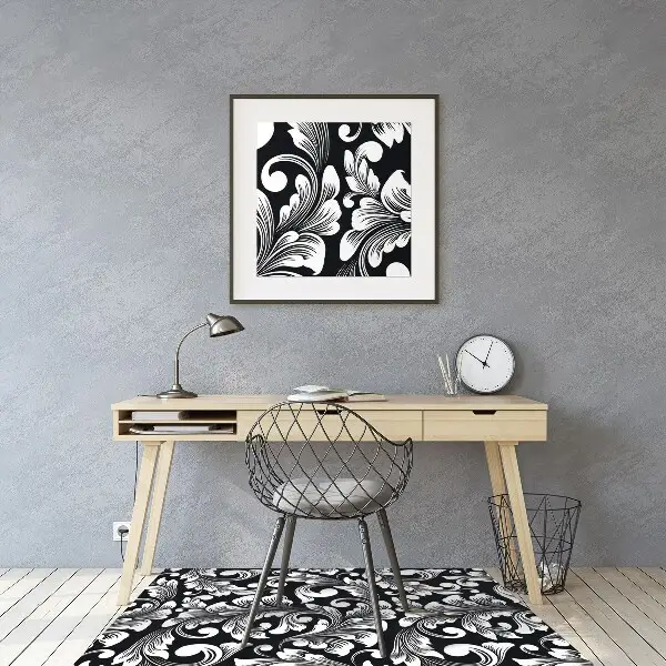 Tapis pour chaise de bureau Motif à l'ancienne