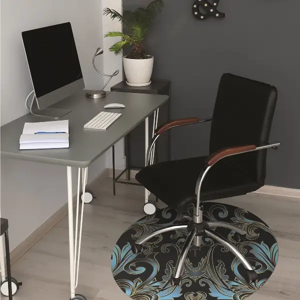 Tapis bureau Modèle baroque