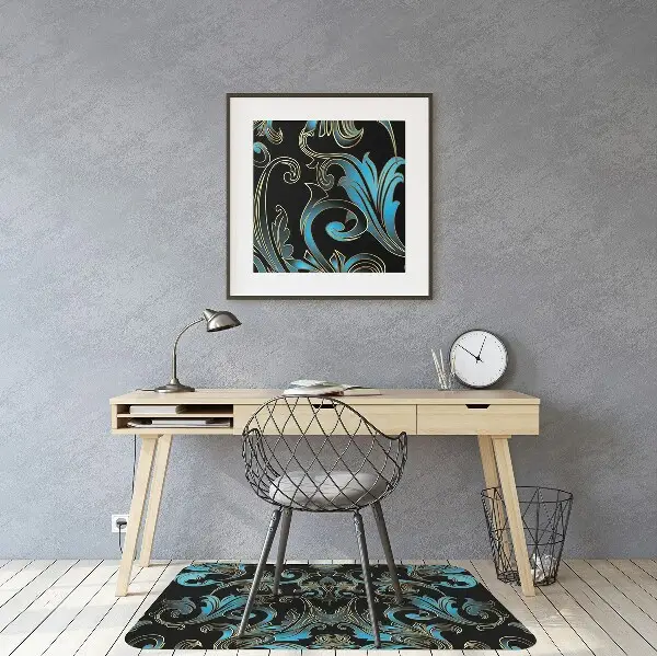 Tapis bureau Modèle baroque