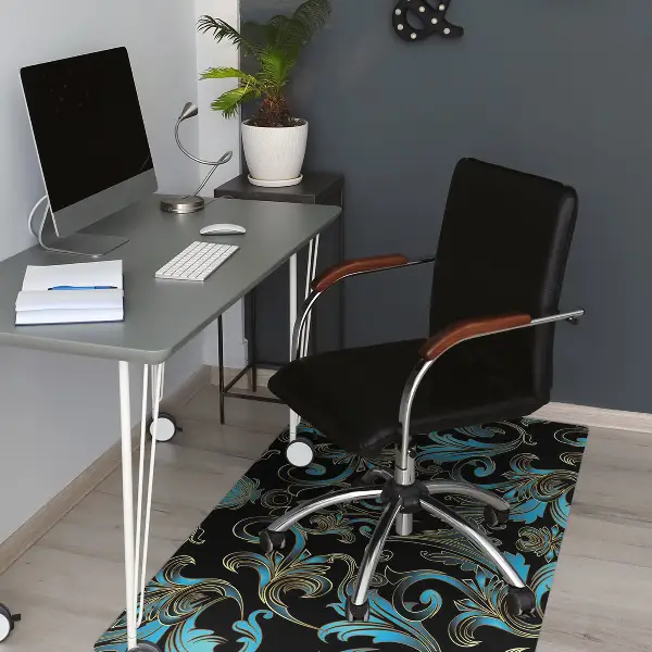 Tapis bureau Modèle baroque
