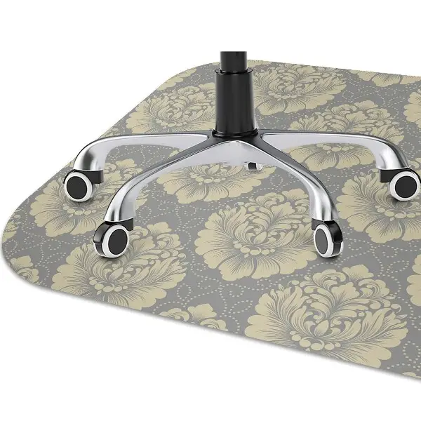 Tapis protège sol Motif damassé