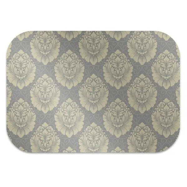 Tapis protège sol Motif damassé