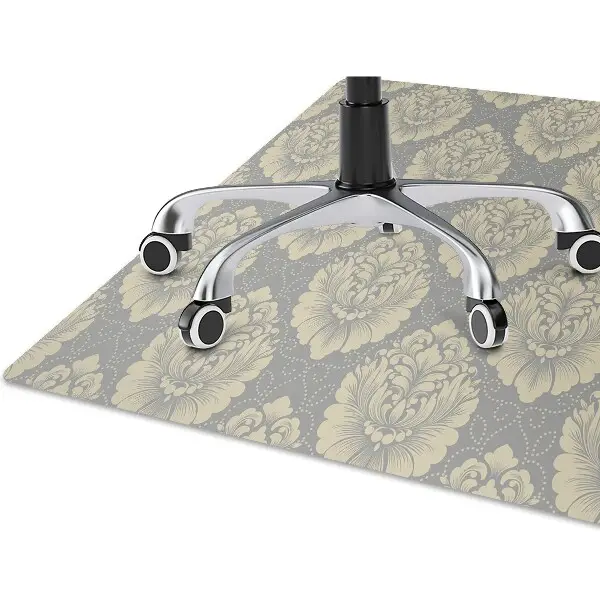 Tapis protège sol Motif damassé