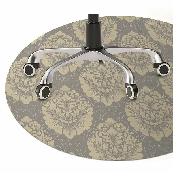 Tapis protège sol Motif damassé