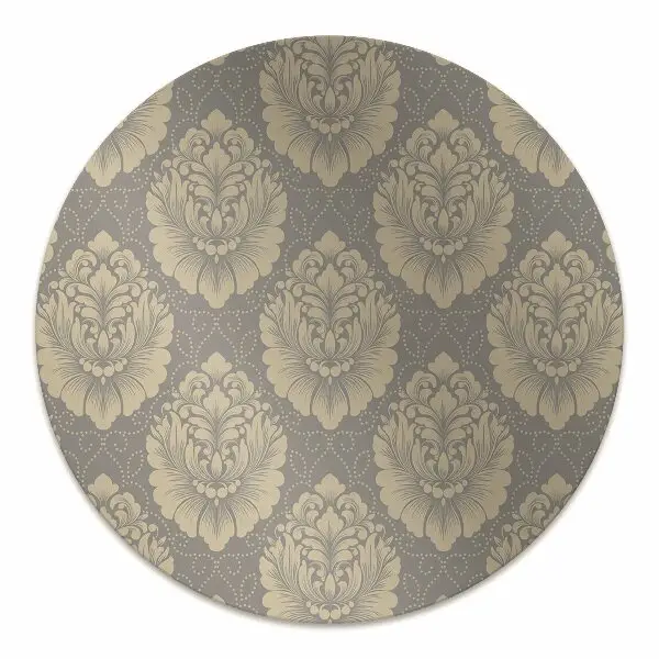 Tapis protège sol Motif damassé
