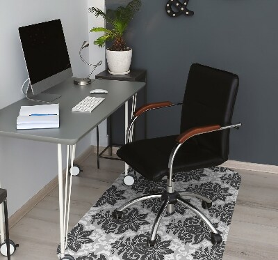 Tapis pour chaise de bureau Modèle gris