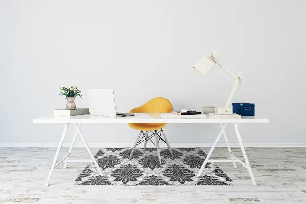 Tapis pour chaise de bureau Modèle gris