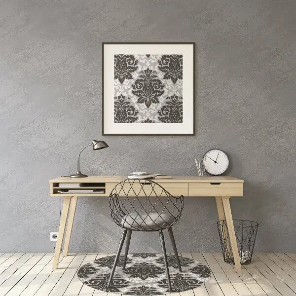 Tapis pour chaise de bureau Modèle gris