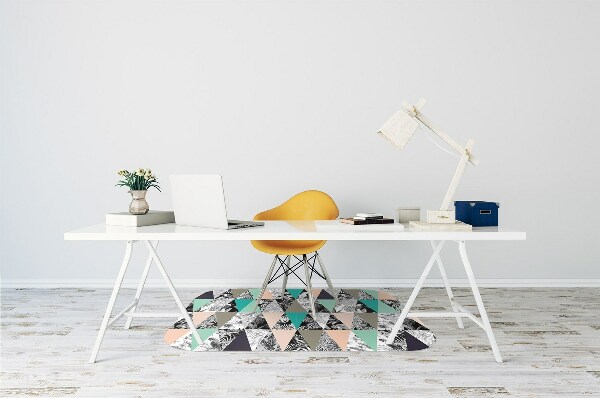 Tapis de chaise Patchwork tropical