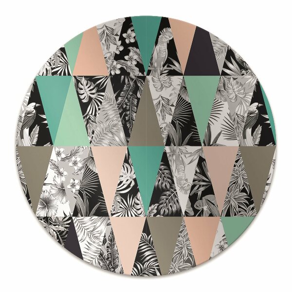 Tapis de chaise Patchwork tropical