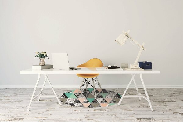 Tapis de chaise Patchwork tropical