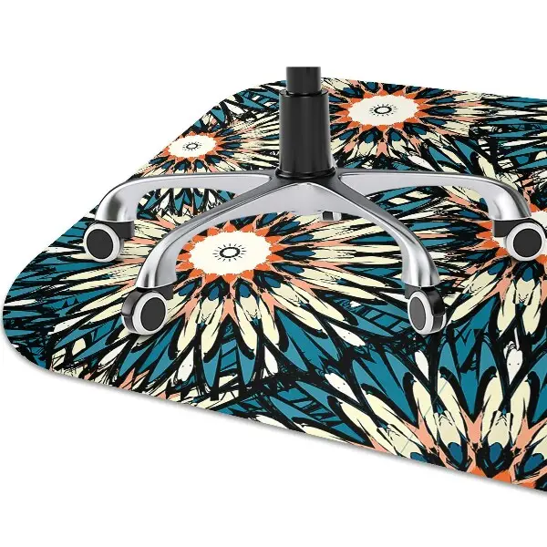 Tapis pour chaise de bureau Belle mandala