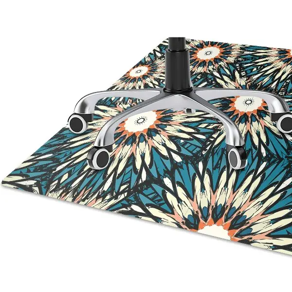 Tapis pour chaise de bureau Belle mandala