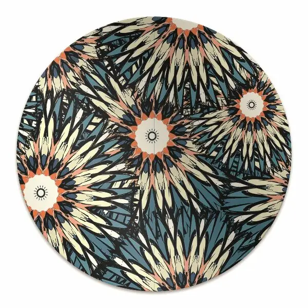 Tapis pour chaise de bureau Belle mandala