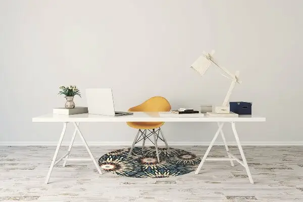 Tapis pour chaise de bureau Belle mandala