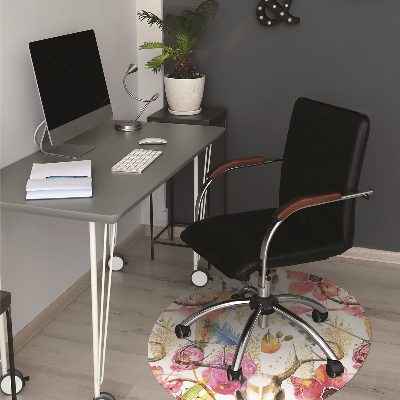 Tapis fauteuil bureau do biura Motifs indiens