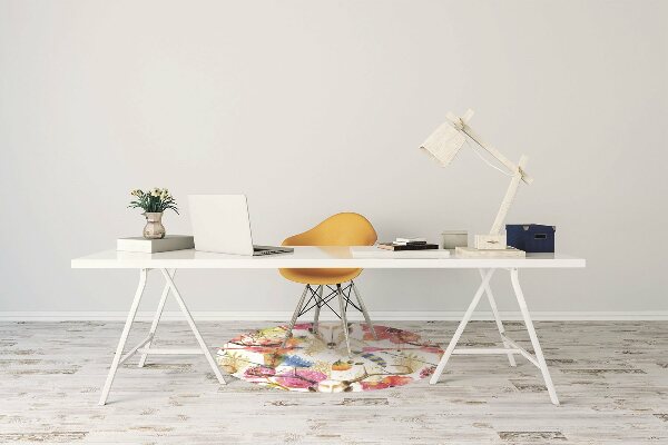 Tapis fauteuil bureau do biura Motifs indiens