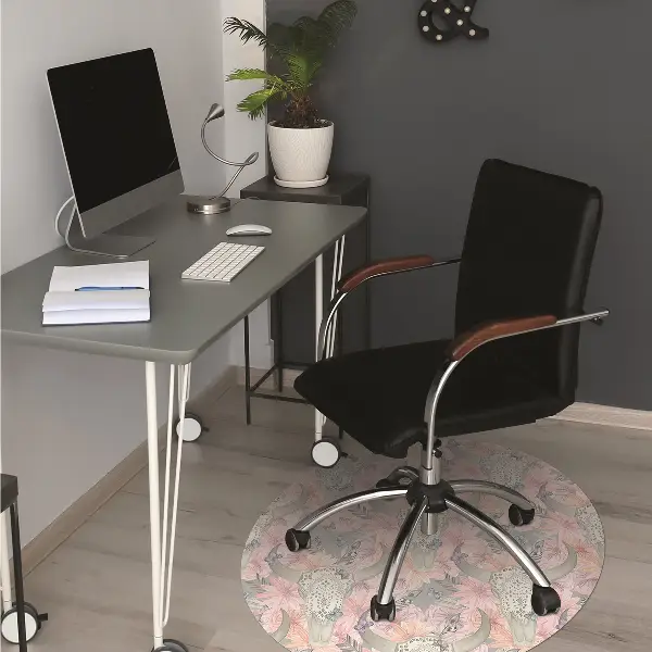 Tapis bureau Crâne