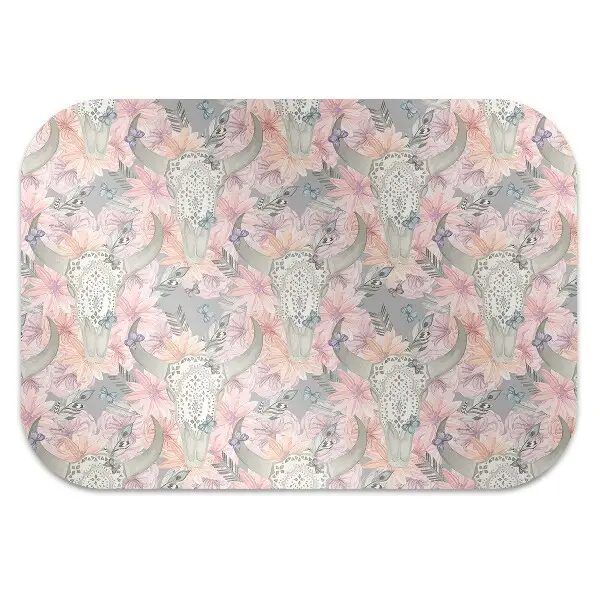 Tapis bureau Crâne