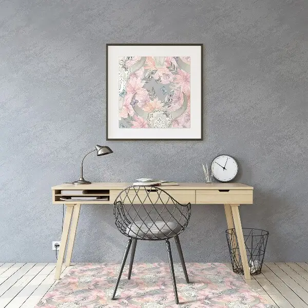 Tapis bureau Crâne