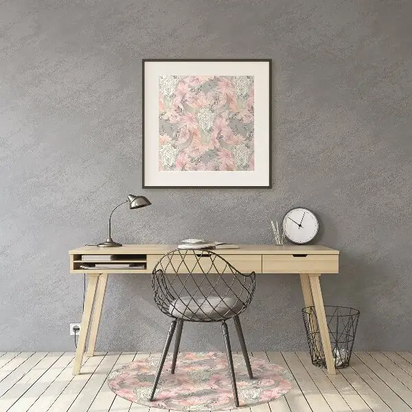 Tapis bureau Crâne