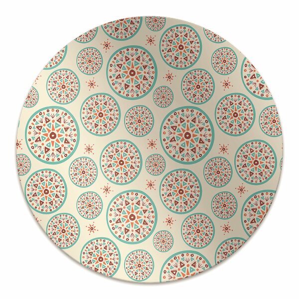 Tapis de chaise de bureau Art indien