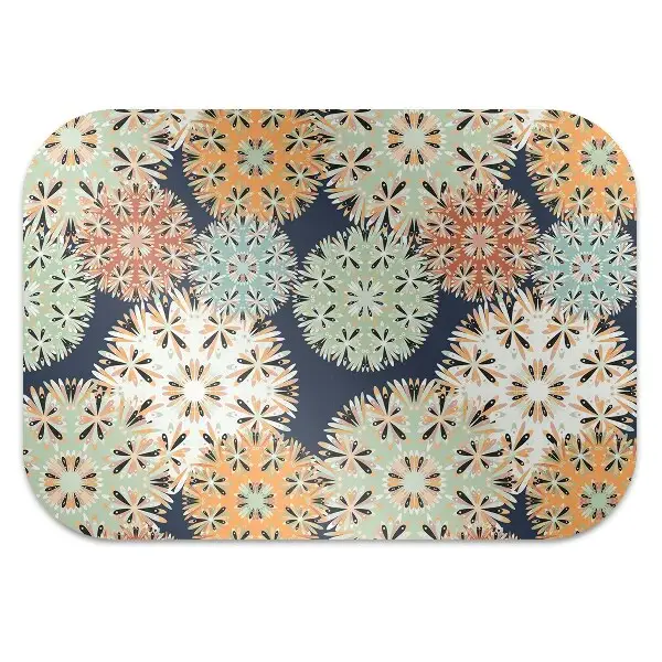 Tapis protège sol Mandalas colorés