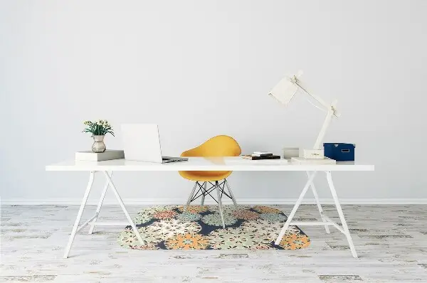 Tapis protège sol Mandalas colorés