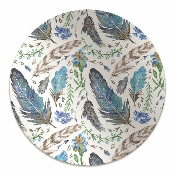 Tapis de chaise Plumes d'oiseaux