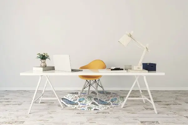 Tapis de chaise Plumes d'oiseaux