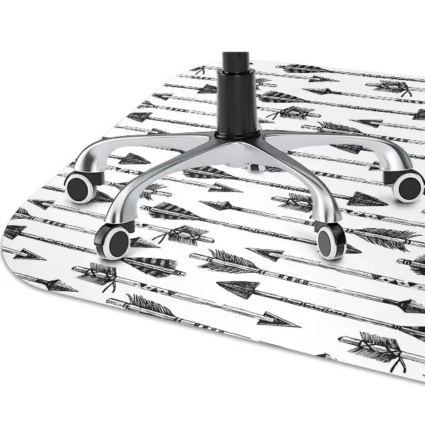 Tapis de chaise de bureau Coups