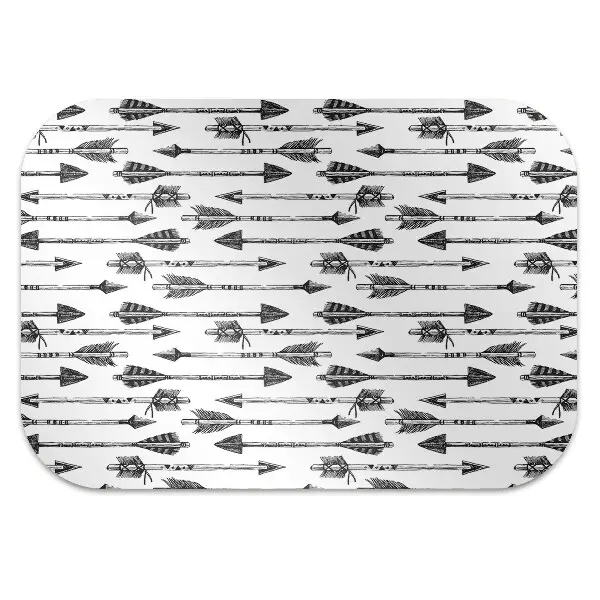 Tapis de chaise de bureau Coups