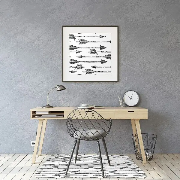 Tapis de chaise de bureau Coups
