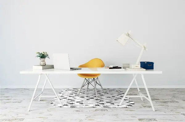 Tapis de chaise de bureau Coups