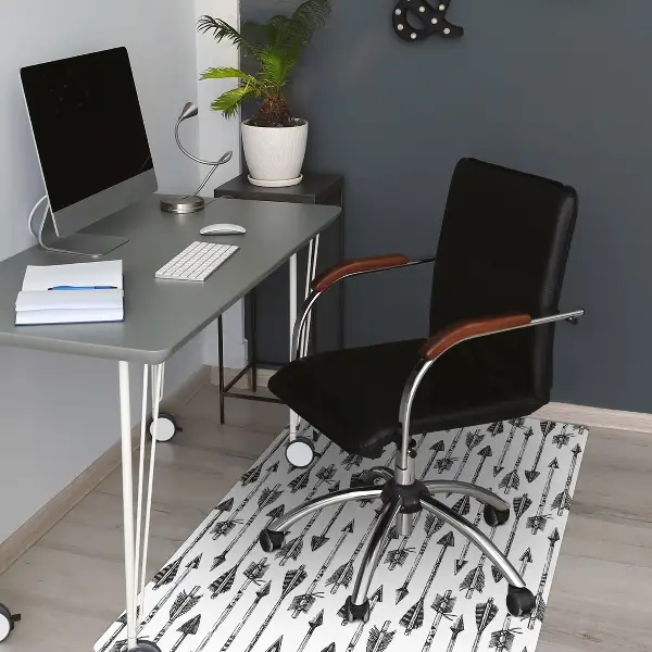 Tapis de chaise de bureau Coups