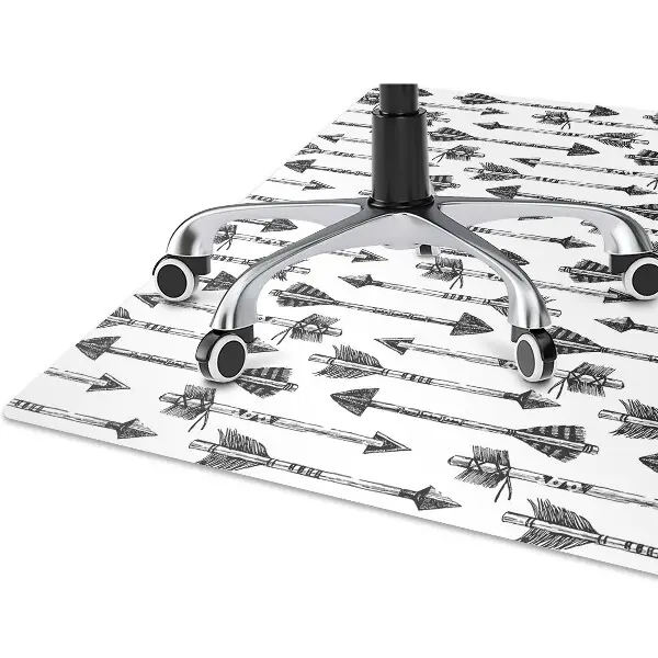 Tapis de chaise de bureau Coups