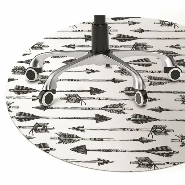 Tapis de chaise de bureau Coups