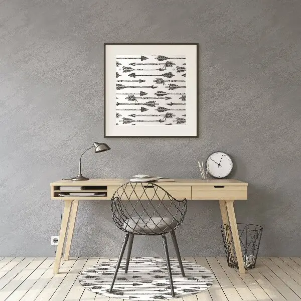 Tapis de chaise de bureau Coups