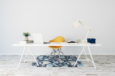 Tapis pour chaise de bureau Motif boho