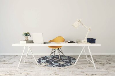 Tapis pour chaise de bureau Motif boho