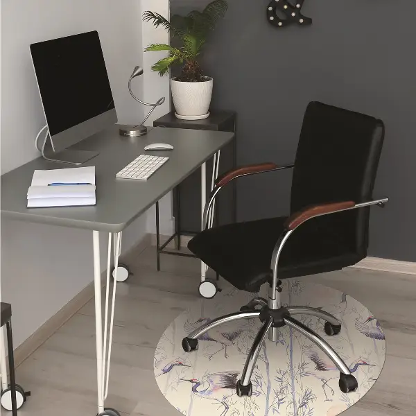 Tapis de chaise Grue danser