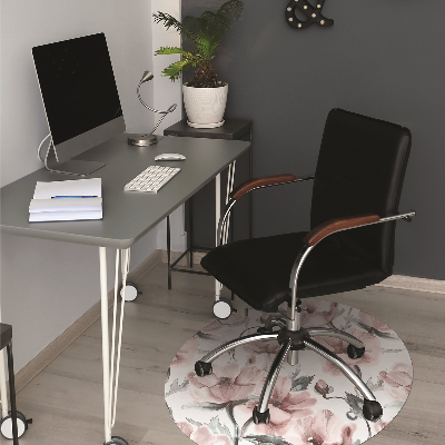 Tapis pour chaise de bureau Image florale