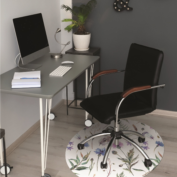 Tapis bureau Fleurs du pré